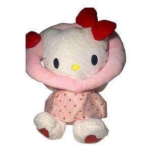 Hello Kitty Plush with Pink and Red heart